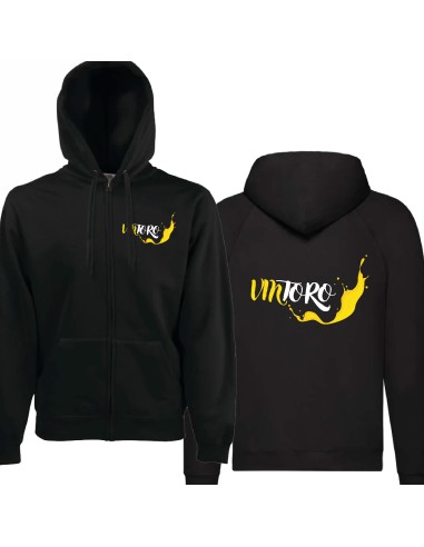 Sudadera cremallera con trasera...