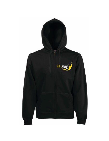 Sudadera cremallera “Vintoro Logo Amarillo”