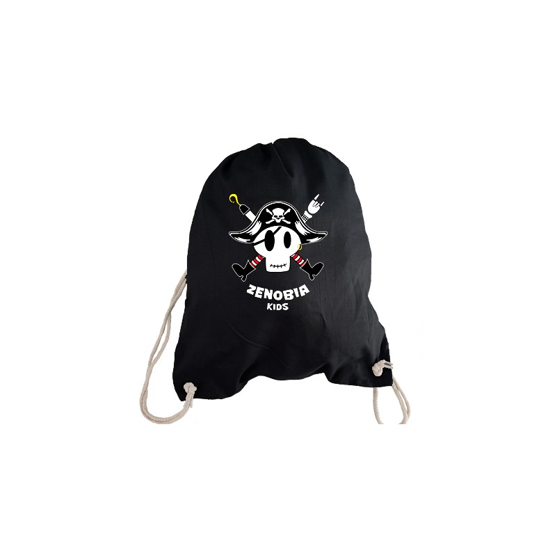 Mochila negra "Pirata Kids"