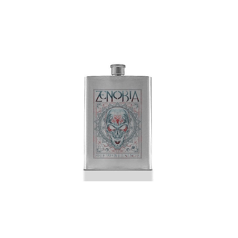 Petaca "Skull & Blood"