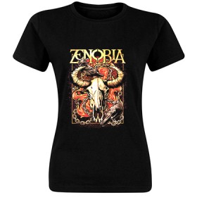 Camiseta negra chica "Wild buffalo"