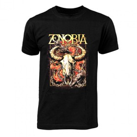 Camiseta negra chico "Wild buffalo"