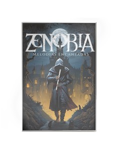 ZENOBIA - Imán acrílico "Portada Melodías Encantadas"