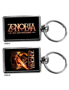 Llavero metálico "Logo + Héroe XX Aniversario"