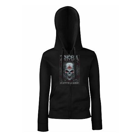 Sudadera cremallera "Skull & Blood" 2